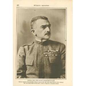   Print General Armando Diaz Italian Commander in Chief 