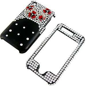  Rhinestones Shield Protector Case for Apple iPhone 3G 