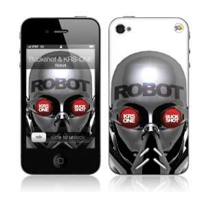   MS BUCK20133 iPhone 4  Buckshot & KRS One  Robot Skin Electronics