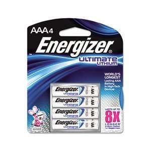  Energizer® EVE L92BP4 E? LITHIUM BATTERIES, AAA, 4/PACK 