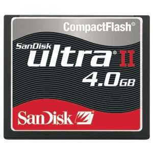  NEW SANDISK 4GB ULTRA ULTRA II COMPACTFLASH CARD (4 GB 