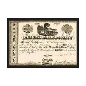  The Little Miami Railroad Company #2 24x36 Giclee