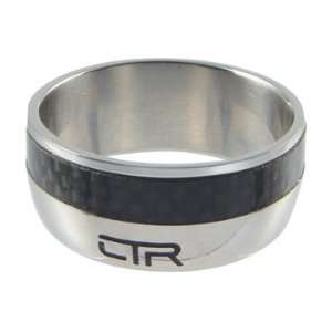  Carbon Fiber CTR Ring for Men Jewelry