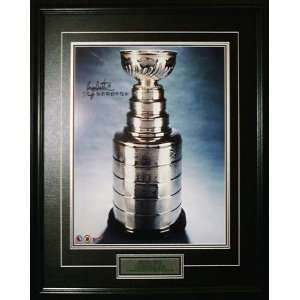  Autographed Trottier Picture   16x20 Stanley Cup Sports 