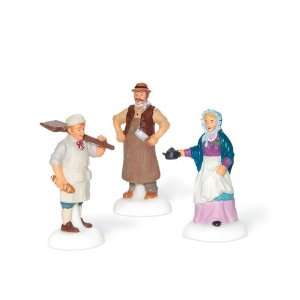    Dept. 56 accessory Dickens Shopkeepers Set/3