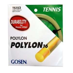  GOSEN Polylon Tennis Strings 16g 1.29mm