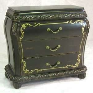  Antique Bombe Chest Reproduction