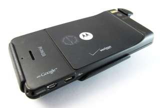 BLK Swivel Belt Clip Holster Case Motorola Droid Milestone X X2 Phone 