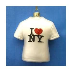  Club Pack of 12 I Love NY Tourist T Shirt Glass 