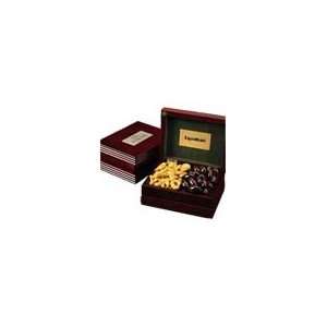 Min Qty 25 Confections, Deluxe Wood Box filled w/ Premium Confections 
