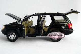 New JEEP Cherokee 118 Alloy Diecast Model Car With Box Black B508 