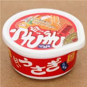  Japanese noodle Shiroi Usagi eraser from Japan by Iwako 