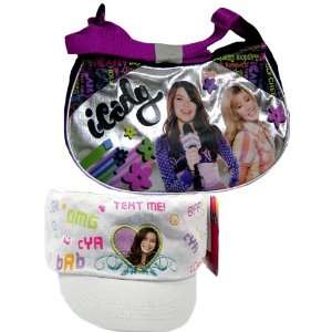  New Icarly Black Shoulder Bag & White Cap Toys & Games