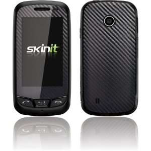  Skinit Carbon Fiber Texture Vinyl Skin for LG Cosmos Touch 