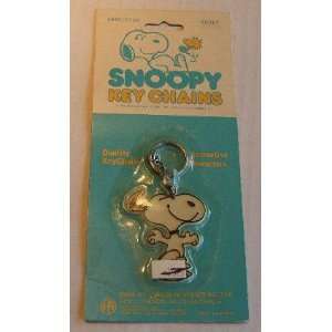  Vintage Peanuts Snoopy Keychain Moc 