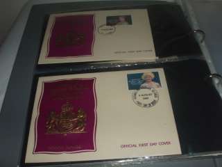 Commonwealth stamps and covers Royalty Silver Jubilee in 4 albums. For 