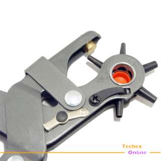   BELT HAND ROUND HOLE PUNCH PLIER PUNCHER TOOL DIE PUNCHES  