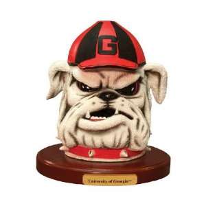  Georgia Bulldogs Dawg Head Porcelain Mascot Sports 