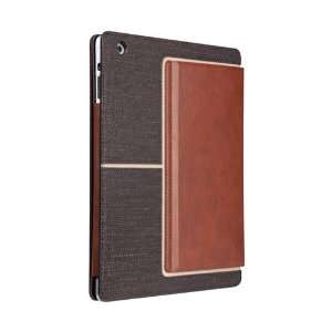    Venture Leathercase Stand for Apple iPad 3 Brown Electronics