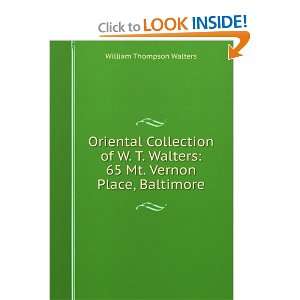 Collection of W. T. Walters, 65 Mt. Vernon Place, Baltimore 1884 