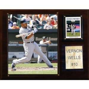  MLB Vernon Wells Toronto Blue Jays Player Plaque