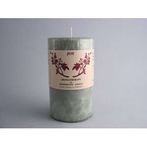  Joy aromatherapy pillar candle Bennington Candle