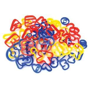   New   Plastic Cookie Cutters 50/Pkg ABC & 120   663385 Toys & Games