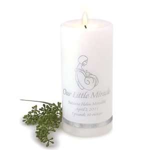  Our Little Miracle   New Baby Candle