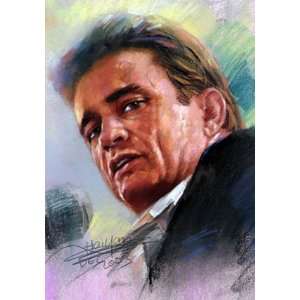  Johnny Cash (Face, Looking Down) Music Poster Print   11 