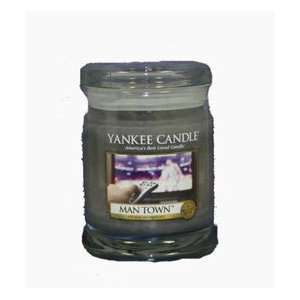  Man Town Glass Lid Tumbler Jar Candle By Yankee Candle 