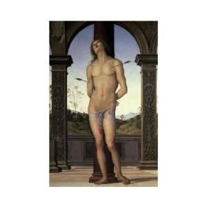  Pietro Perugino   St. Sebastian Giclee