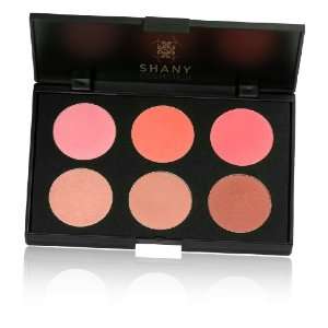  Shany Cosmetics Fuchsia 6 Color Blush Palette, 8 Ounce 