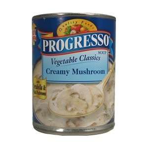 Progresso Creamy Mushroom Soup 18 oz 12ct  Grocery 