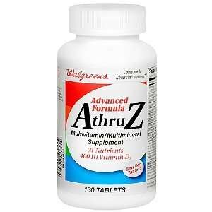  A Thru Z Multivitamin/Multimineral Supplement Tablets, 180 