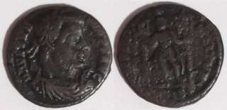   bronze Centenionalis; Vetranio; rare; CONCORDIA MILITVM; PD  