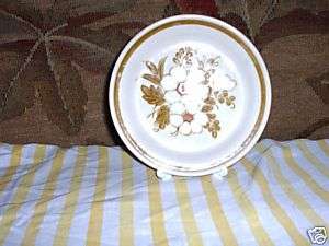 Mountain Wood Collection Stoneware Cake Plate Ex Condit  