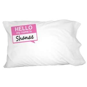  Shanae Hello My Name Is Novelty Bedding Pillowcase Pillow 