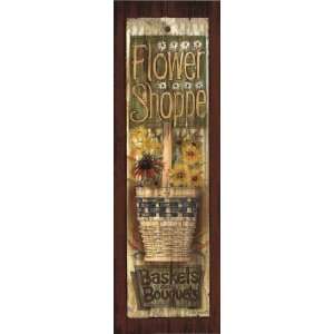  Flower Shoppe   Poster by Ed Wargo (6x18)