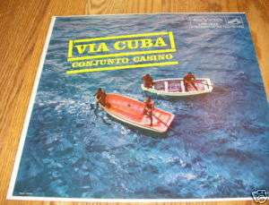 CONJUNTO CASINO Via Cuba RCA lp  