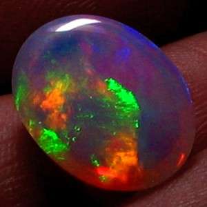 8CT 15x11mm 100% Natural Ethiopian Fire Opal Oval Cab SEO23  