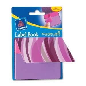   Books, 1 x 3 Purple & 2 x 3 Magenta, Purple Wavy, 80/Pack Office