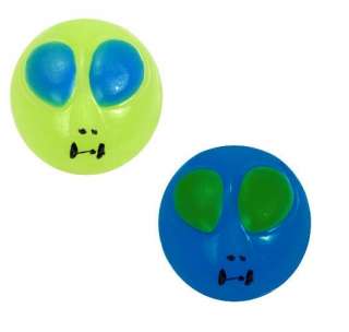   Green or Blue Alien Splat Ball sensory tactile fidget toy ADHD  