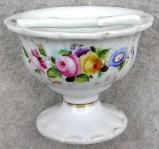 KPM Porcelain Unusual Footed Container  