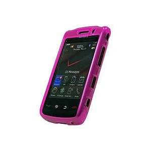  Cellet Hot Pink Diamond Pattern Flexi Case For Blackberry 