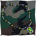 Jamaica Necklace Pendant Marley Reggae Rastafari 20