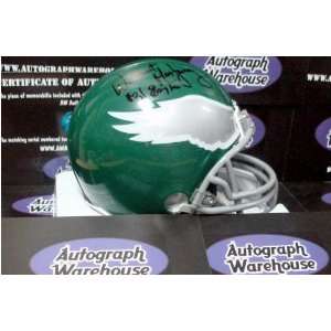 Wilbert Montgomery (Philadelphia Eagles) Autographed Football Mini 