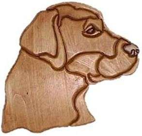 Dog (Intarsia) Wooden Plaque(Var.Breeds)~Ret. $100~NEW  