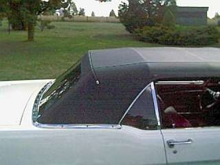 FORD MUSTANG 1964 66 CONVERTIBLE TOP+WINDOW   WHITE  