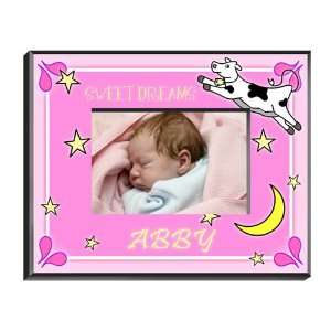  Personalized Cow Jumping Over the Moon Frame Girl Kitchen 