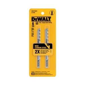 DeWalt DW3700H50 Metal 4 6TPI Fast Wood Cutting Jig Saw Blade HCS U 